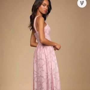 Lulu’s Love and Beyond Mauve Dress